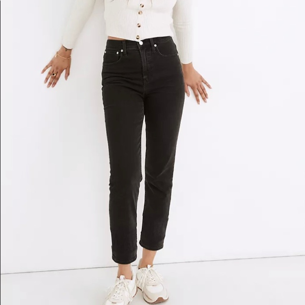 Madewell Tall Classic Straight Jeans in Lunar Wash - 32T